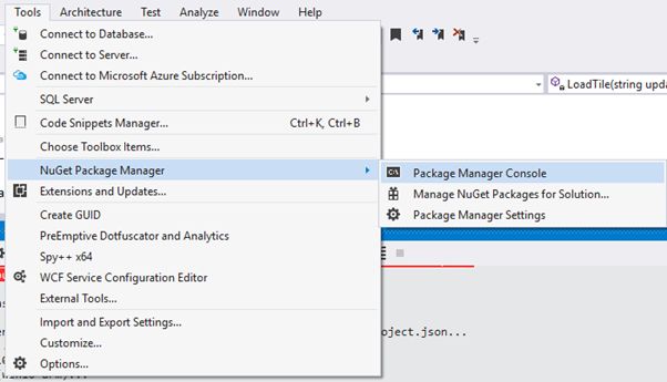 NuGet install procedure